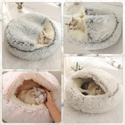 🐶🐱 Cozy Plush Pet Bed